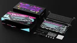 Клавіатура GravaStar Mercury V75 Pro 80keys Magnetic Jade Gaming 8K USB-A RGB Cyberpunk (GSV75PRO_U_RM_EGRY) - мініатюра 10