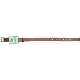 Нашийник подвійний Lucky Pet Melange, 30-40х2 см, коричневий - мініатюра 2