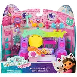 Кукольный домик Gabby's Dollhouse Габби в кино: Комната вечеринок диджея Мяукота (SM36276/6074118)