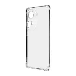 Прозрачный чехол для OPPO Reno11 5G с защитой камеры и усиленными бортами, тонкий, силиконовый, бесцветный, ударостойкий, противоударный бампер c закрытой камерой, ArmorStandart (ARM73283)