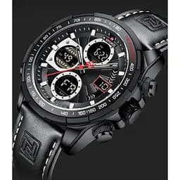 Чоловічий наручний годинник Naviforce Fly (Black) - мініатюра 3