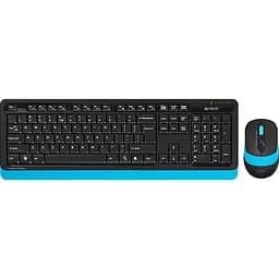 Бездротовий комплект (клавіатура + миша) A4Tech F1110 Fstyler Wireless Black-Blue (FG1010 (Blue))