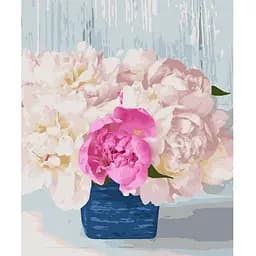 Картина по номерам Перламутровые пионы 40х50 см 12126-AC