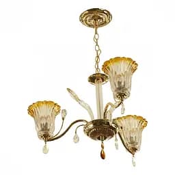 Люстра підвісна Brille флористика E14 60W G (LK-050S/3)