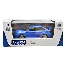 Автомодель TechnoDrive Subaru WRX STI, 1:32, синя (250334U) - мініатюра 10