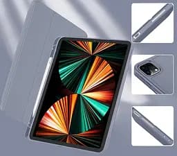Чохол-книжка BeCover Tri Fold Soft TPU з кріпленням Apple Pencil для Apple iPad Pro 11 2020/2021/2022 Purple (711114) - мініатюра 4