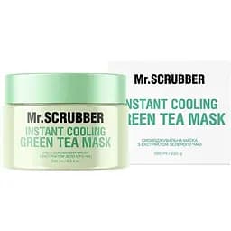 Охолоджувальна маска для обличчя Mr.Scrubber Instant Cooling Green Tea Mask з зеленим чаєм