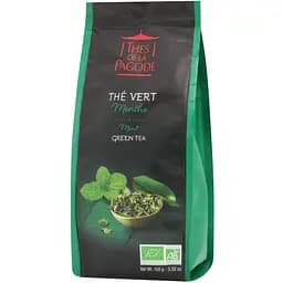 Чай зелений Thes La Pagode Mint органічний 100 г