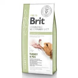 Сухой корм Brit GF VetDiets Dog Diabetes 12 кг для собак при сахарном диабете (индейка, горох)