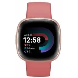 Смарт-часы Fitbit Versa 4 Pink Sand/Copper Rose (FB523RGRW)