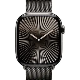 Смарт-годинник Apple Watch Series 10 GPS + Cellular 46mm Slate Titanium Case with Slate Milanese Loop S/M (MC7R4) [115186] - мініатюра 2