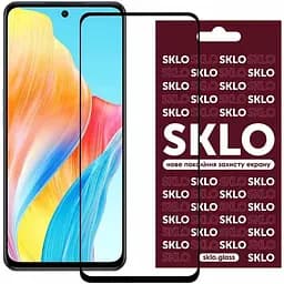 Захисне скло Sklo Full Glue 3D Tempered Glass для Oppo A98 Black [95288] - мініатюра 2