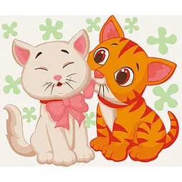 Картина за номерами ArtCraft Мурчики 25x30 см (15545-AC)