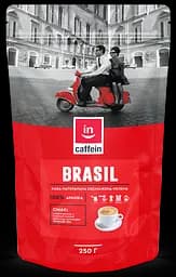 Brasil CAFFEIN кава мелена моносорт 0.25 кг Чашка