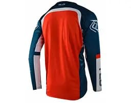 Велоджерсі Troy Lee Designs Sprint Jersey Fractura Blue/Orange XXL (1106-323331026) - мініатюра 2