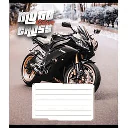 Зошит загальний "Мото" Leader 048-600216L-3 в лінію, 48 аркушів