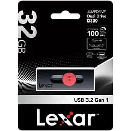 Флеш-накопичувач Lexar USB3.2 32GB LJDD300032G-BNBNG (LJDD300032G-BNBNG) - мініатюра 6