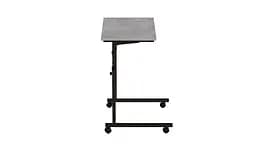 Стіл приставний Ferrum-decor Аміго 62x60x40 метал Чорний ДСП Бетон 16мм (FRD-102532)