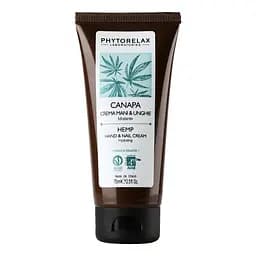 Крем для рук и ногтей Phytorelax Vegan & Organic Hemp Увлажняющий 75 мл (6022265)