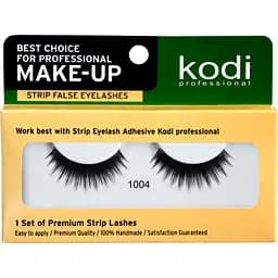 Накладні стрічкові вії Kodi Professional 1004 чорні