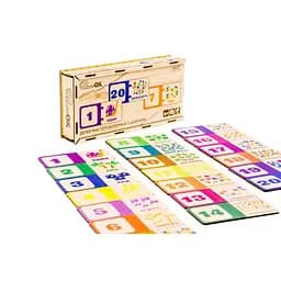 Дерев'яна головоломка-пазл з цифрами PuzzleOK Puz-53322 - мініатюра 3
