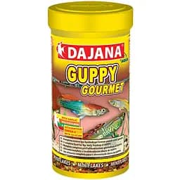 Корм Dajana Guppy Gourmet для гуппі з часником 20 г