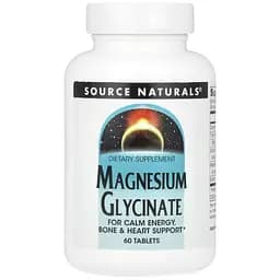 Минералы Source Naturals Magnesium Glycinate 60 таблеток