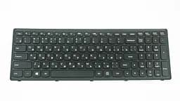 Клавіатура для ноутбука LENOVO (Flex 15, Flex 15D, G500s, G505s, S510p) rus, black, black frame (оригінал) - мініатюра 2