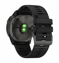 Смарт-годинник Garmin Fenix ​​6X Pro Solar Titanium Carbon Grey DLC with Black Band (010-02157-21) - мініатюра 2