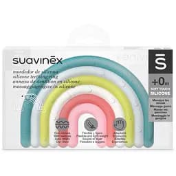 Прорізувач Suavinex Step 1 силіконовий з бульбашками мультиколір (401432) - мініатюра 2