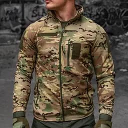 Куртка-вітрівка тактична Double weave Falcon колір мультикам