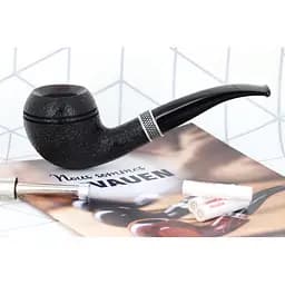 Люлька VAUEN NANA BLACK, SANDBLASTED NN 508 (1083442) - мініатюра 5