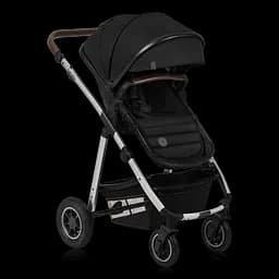 Універсальна коляска Lionelo Amber 2в1 Black Silver (LO-AMBER BLACK SILVER (2in1)) - мініатюра 7