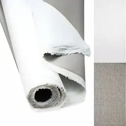 Полотно в рулоне грунтованное Unico ш. 2 м, хлопок мелкозернистый, 326 г/м²