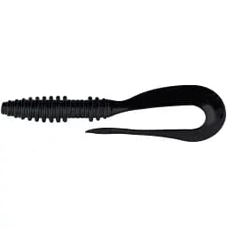 Силікон Keitech Mad Wag Mini 2.5" #001 Black (12 шт/уп)