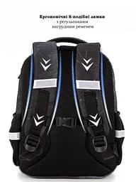 Ортопедичний шкільний рюкзак 6 в 1 для хлопчика School Standard 38х30х18 см з Машиной для молодших класів (170-58) - мініатюра 7