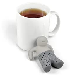 Силиконовый заварник для чая - Mr. Tea, серый