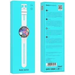 Смарт-годинник HOCO Y7 Pro Smart sports watch(call version) Silver - мініатюра 5