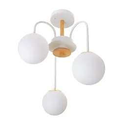 Люстра потолочная Brille в спальню E27 60W WH (BR-01 608C/3)