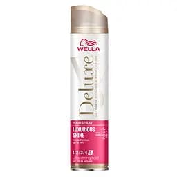 Лак для волос Wella Deluxe Роскошный блеск, Суперсильная фиксация, 250 мл