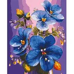Картина по номерам Art Craft Синие фиалки 40х50 см (13097-AC)