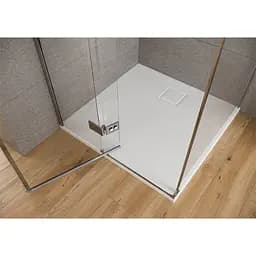 Душовий піддон Cersanit Tako Slim 90x90x4 см квадратний S204-022-PP, Білий, білий - мініатюра 3