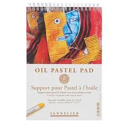 Альбом для олійної пастелі Sennelier, 12 аркушів, 360 г/м, 16х24 см