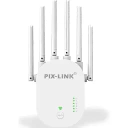 Ретранслятор Wi-Fi Pix-Link LV-WR60T 300Mbps 2.4 GHz підсилювач сигналу репітер White (17964) - мініатюра 2