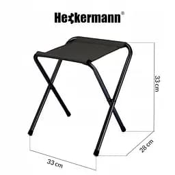 Стіл туристичний складаний зі стільцями Heckermann 120×60 - мініатюра 2