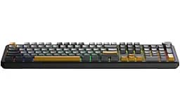 Клавиатура игровая механическая AULA F-108-Pro Wireless Gasket Keyboard Reaper switch, 2.4G, BT, Black - мініатюра 4
