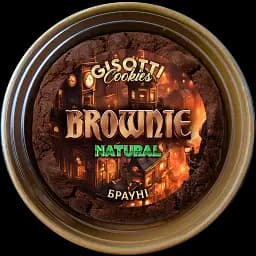 Печиво вершкове Gisotti "Брауні" натуральне 270 г