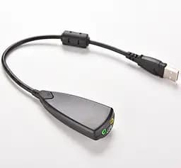 Універсальна USB звукова карта Primo з проводом Sound Card Adapter - мініатюра 3