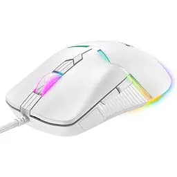 Миша ігрова Onikuma RGB Wired Gaming Mouse CW929 6400 DPI біла
