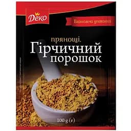 Гірчичний порошок Деко 100 г (723664)